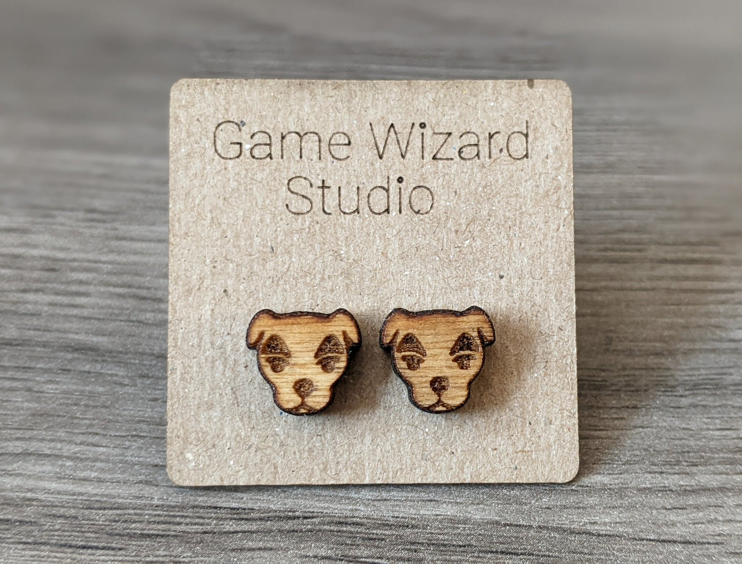 KK Slider Wood Earrings