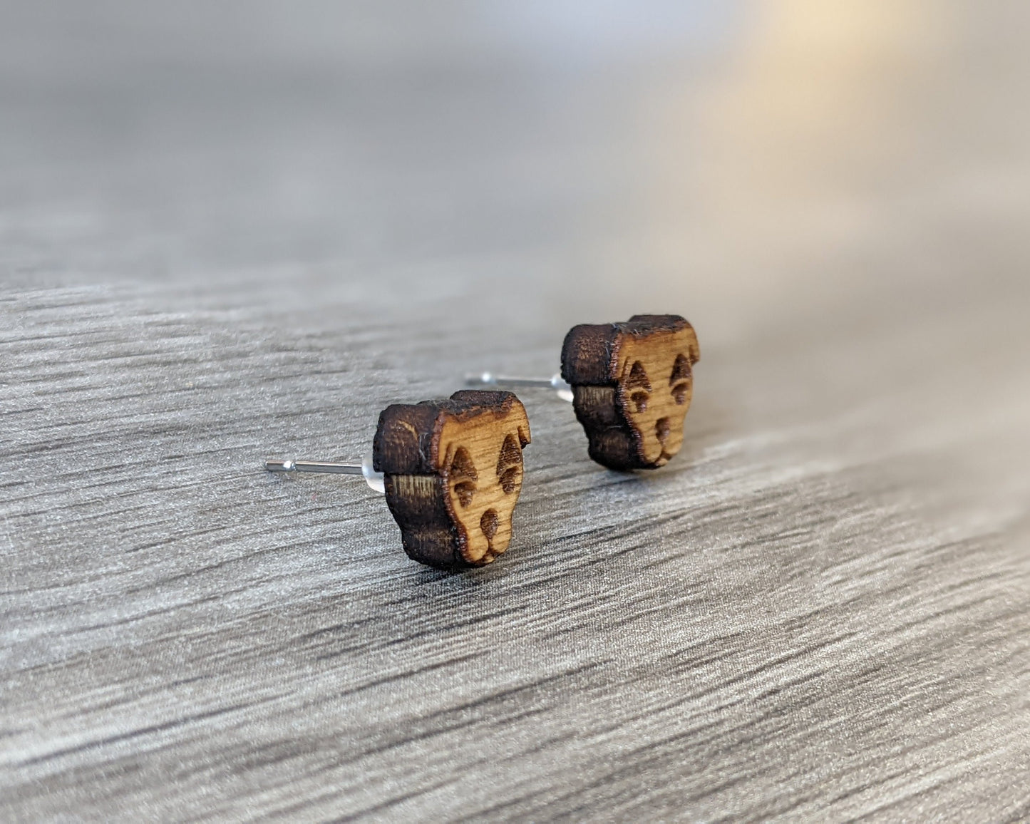 KK Slider Wood Earrings