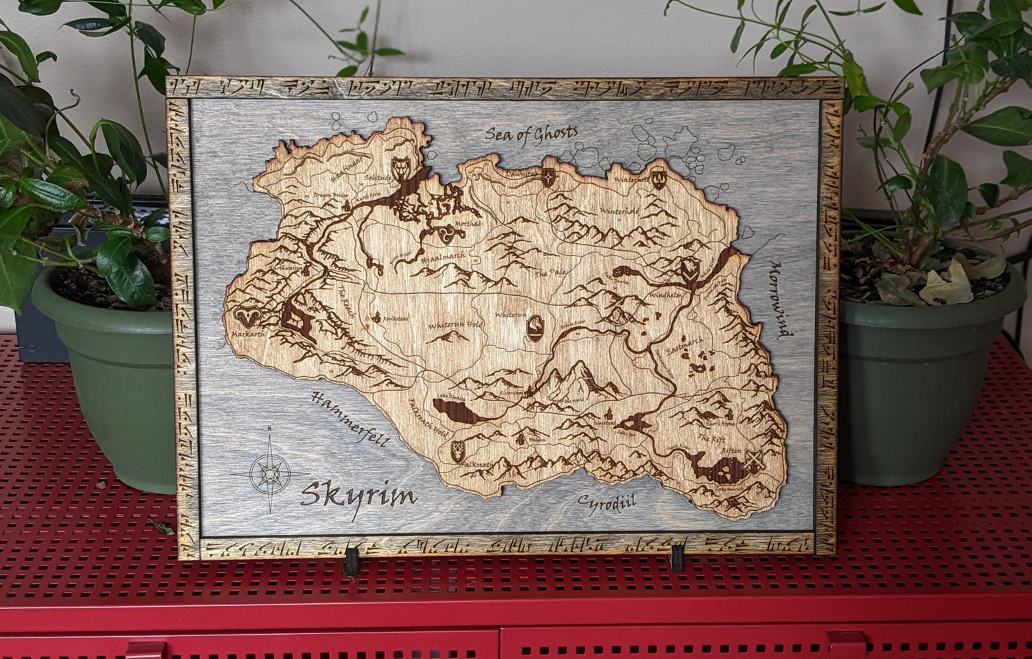 Skyrim World Map