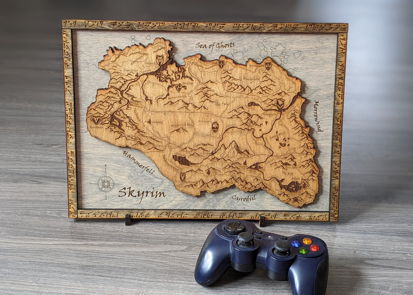 Skyrim World Map