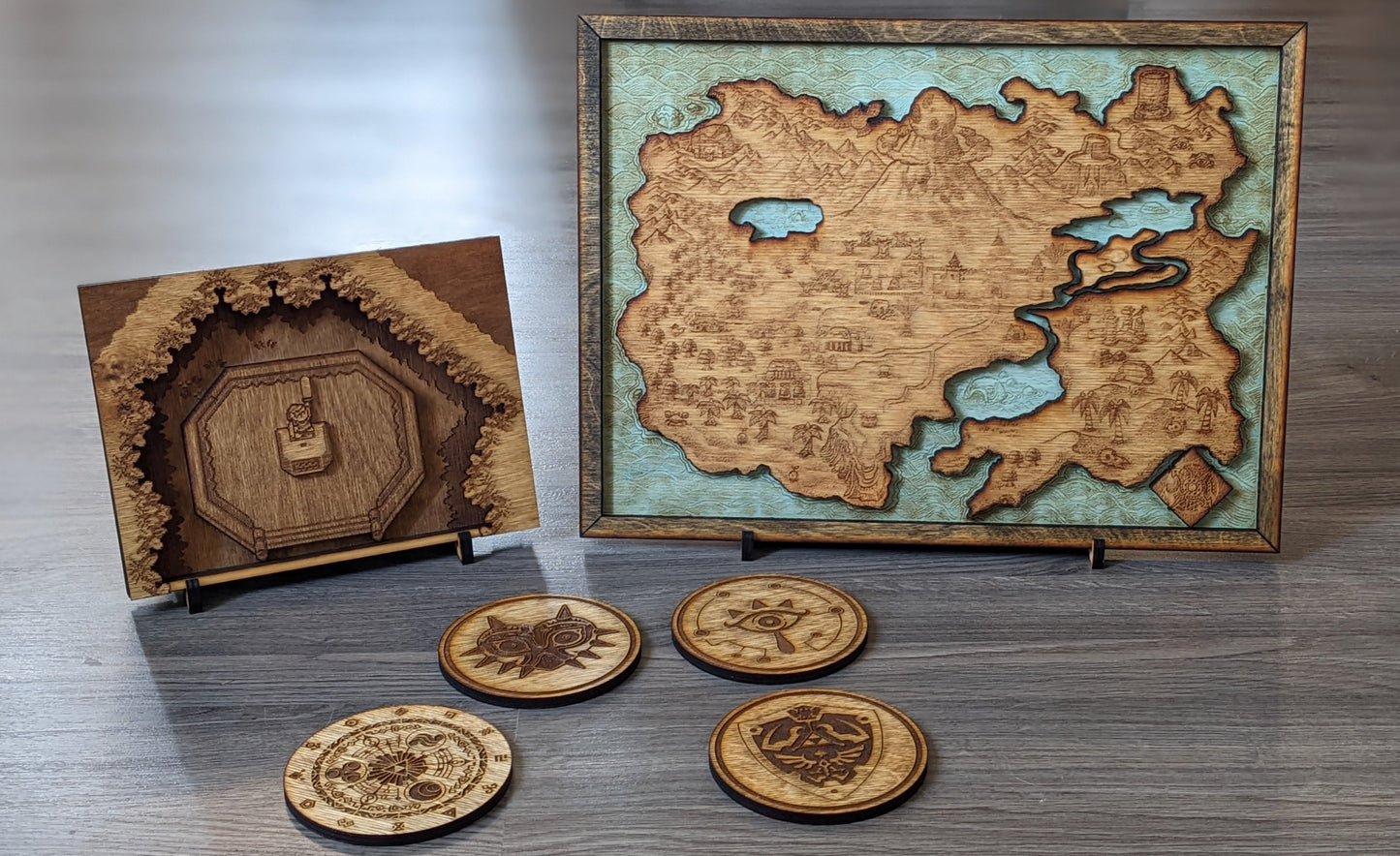 Zelda Link's Awakening Koholint World Map