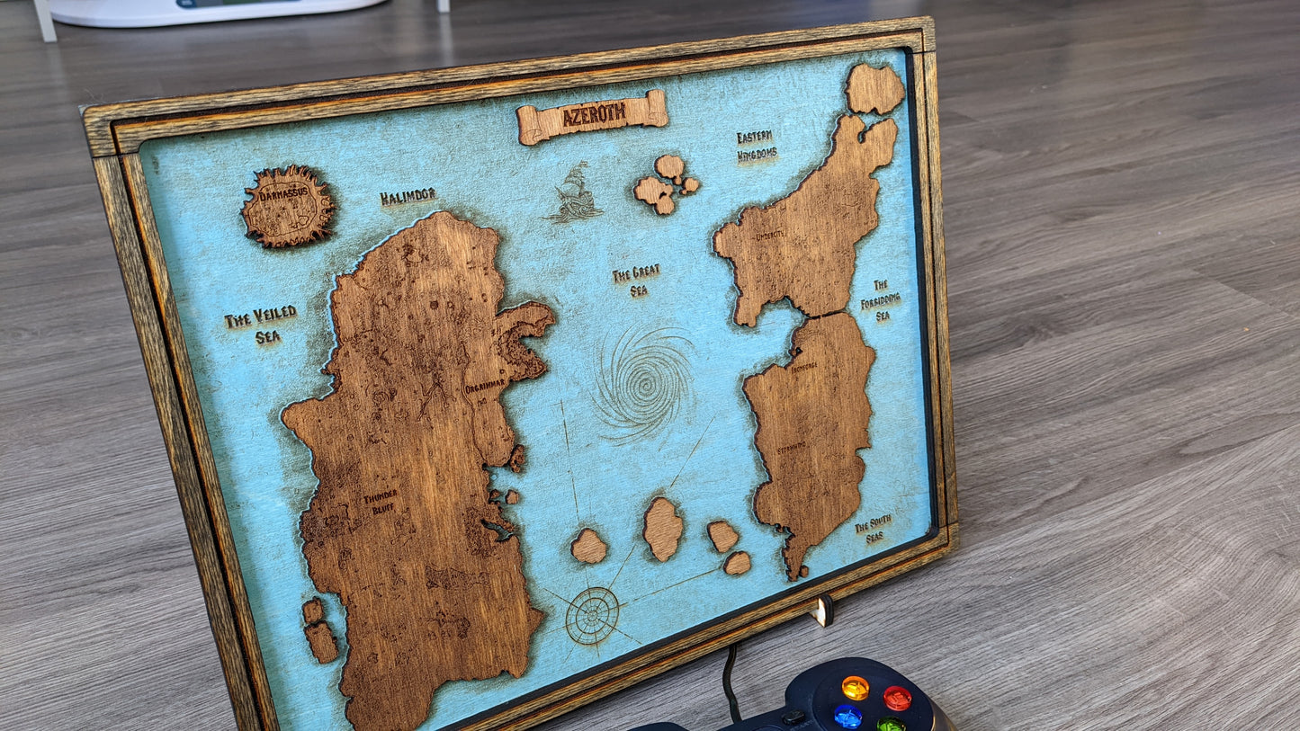 World of Warcraft World Map