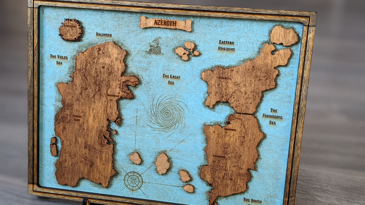 World of Warcraft World Map