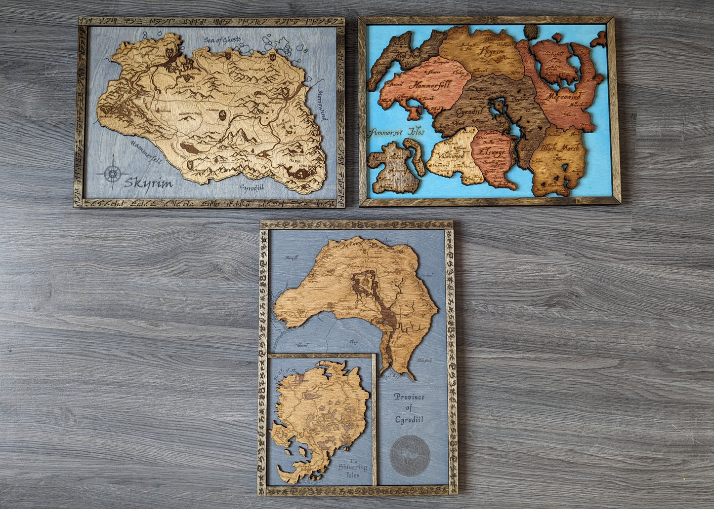 Skyrim World Map