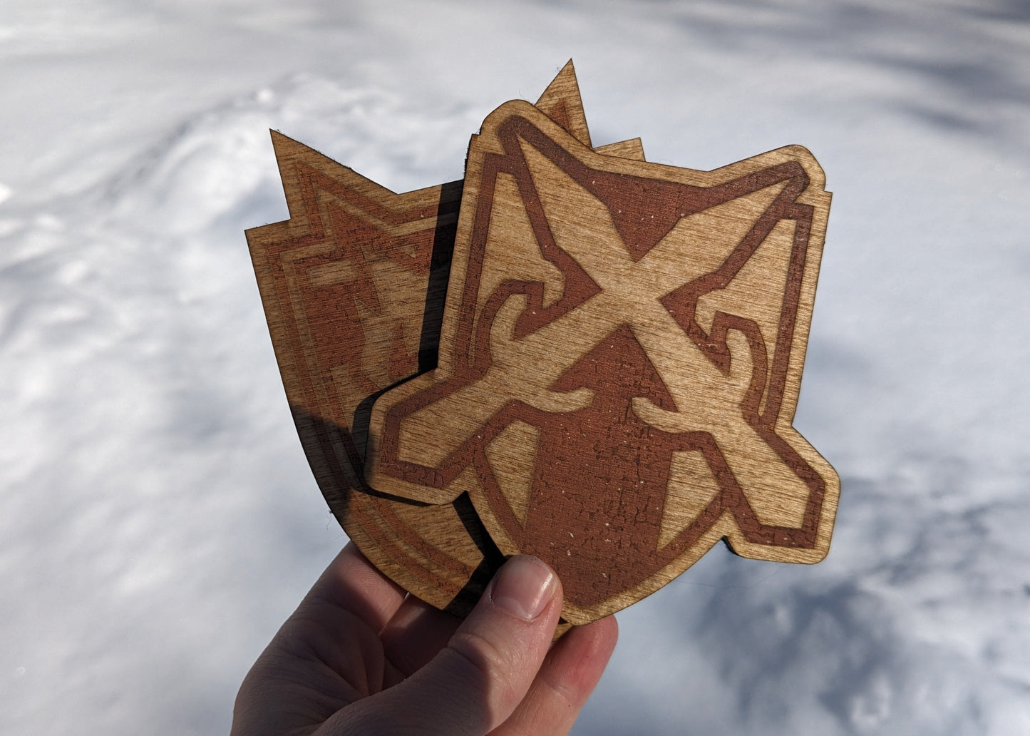 Skyrim City Wood Coasters