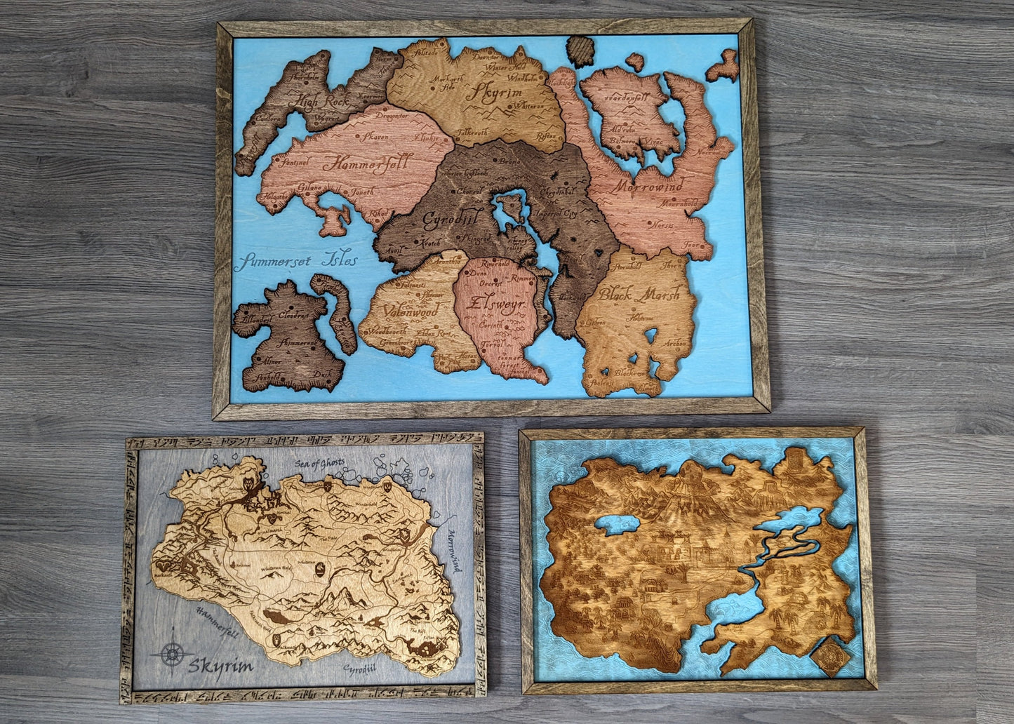 Massive Tamriel World Map