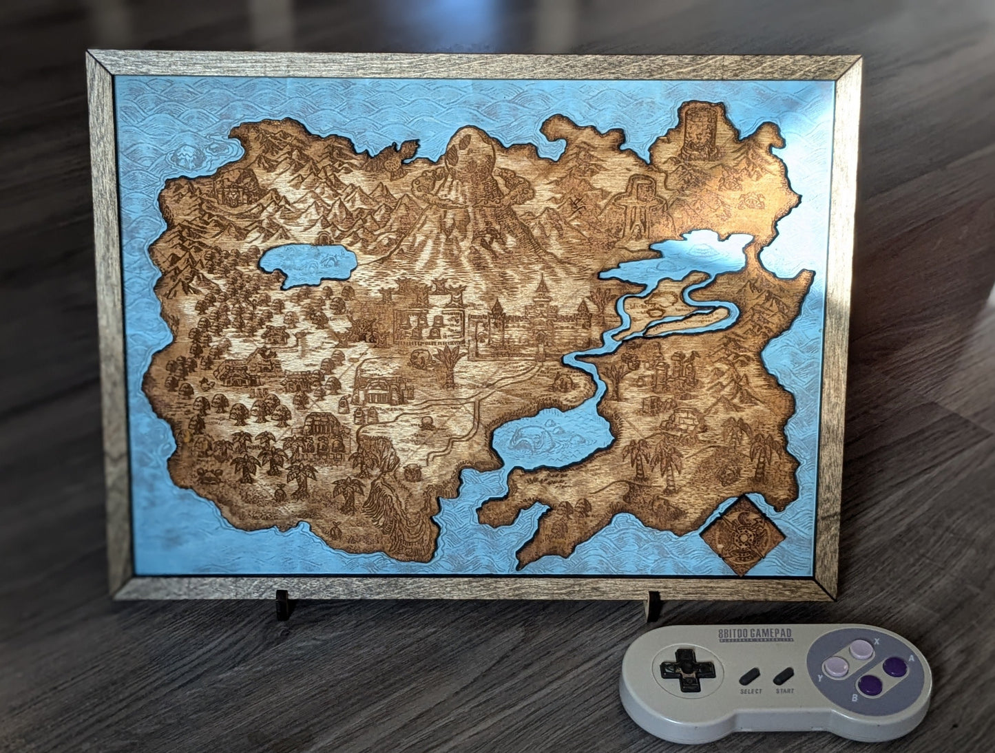 Zelda Link's Awakening Koholint World Map