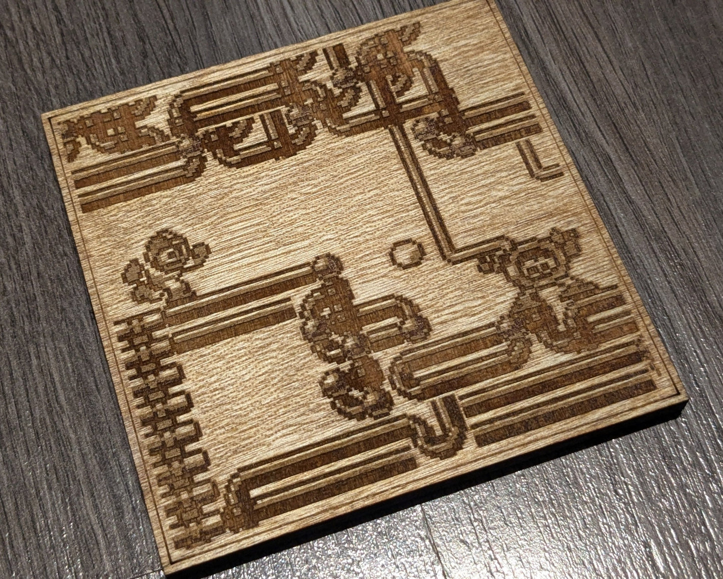 Mega Man Wood Coasters