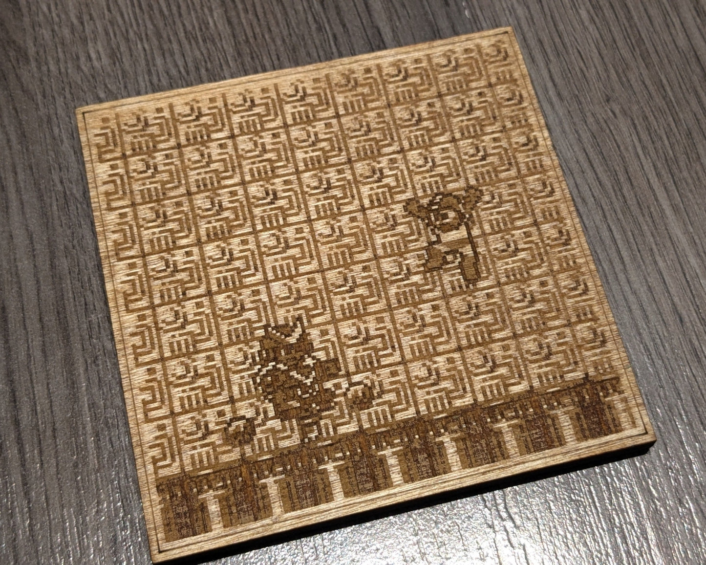 Mega Man Wood Coasters