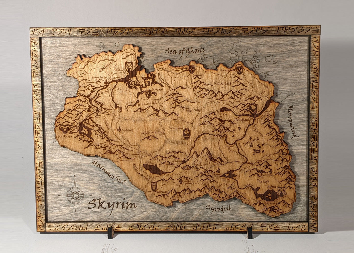 Skyrim World Map